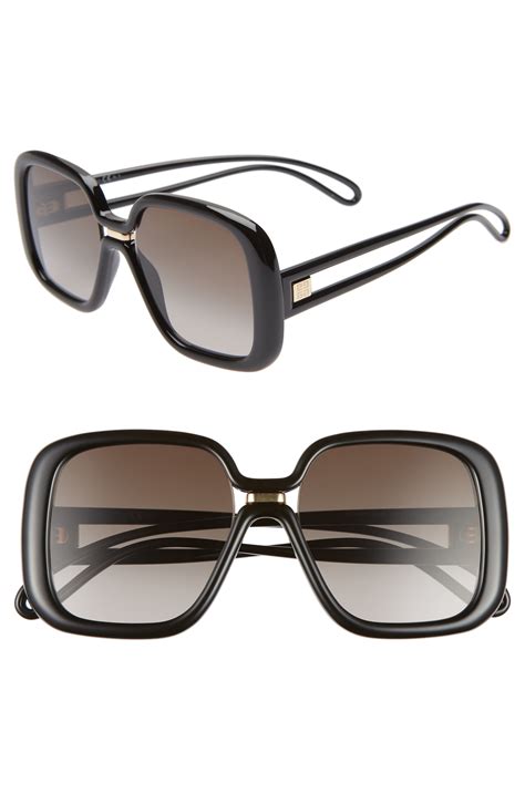 givenchy 55mm oversized sunglasses